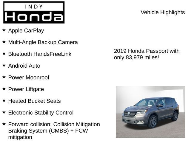 2019 Honda Passport EX-L