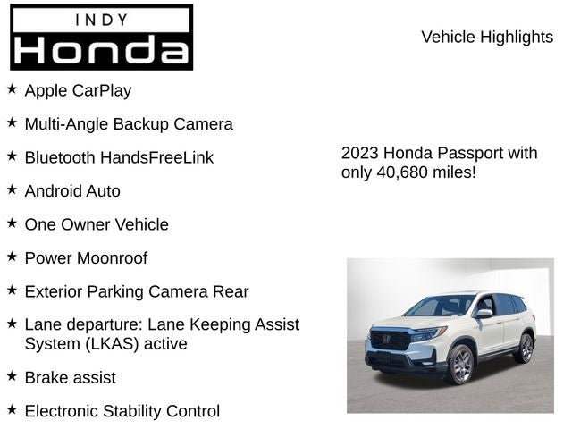 2023 Honda Passport EX-L
