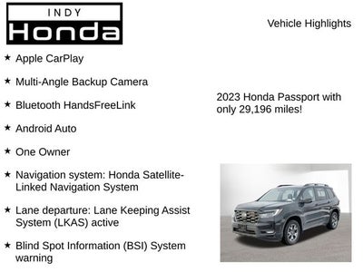2023 Honda Passport TrailSport