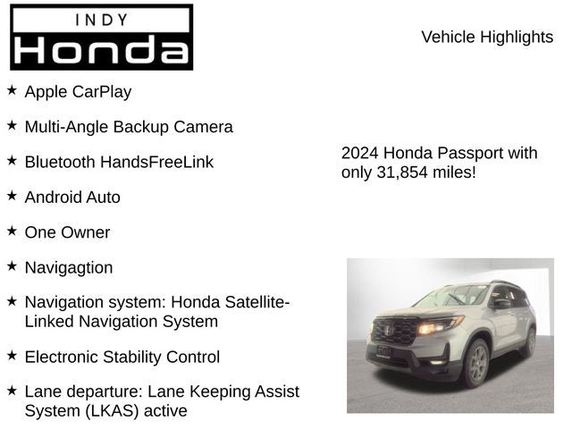 2024 Honda Passport TrailSport