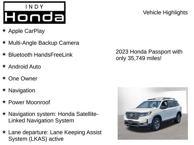 2023 Honda Passport TrailSport