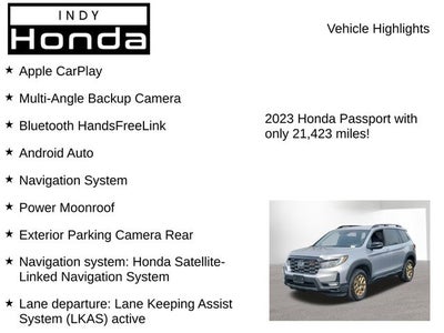 2023 Honda Passport TrailSport