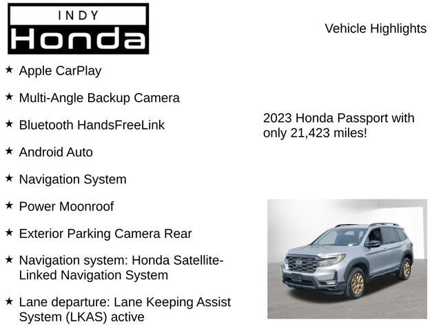 2023 Honda Passport TrailSport