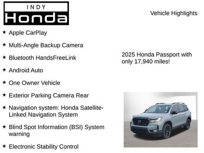 2025 Honda Passport Black Edition