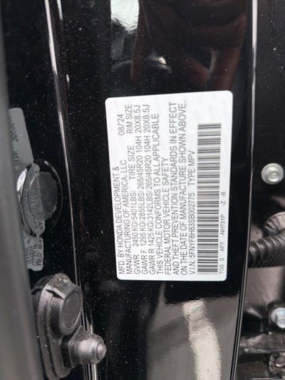2025 Honda Passport Black Edition