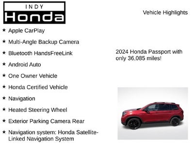 2024 Honda Passport Black Edition
