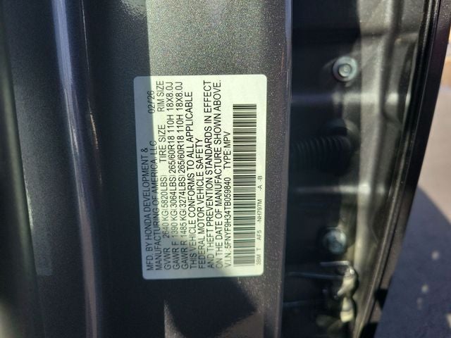 2026 Honda Passport RTL Towing