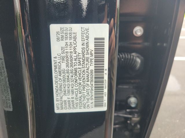 2026 Honda Passport RTL