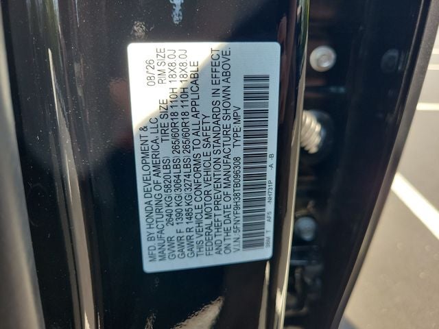 2026 Honda Passport RTL Towing