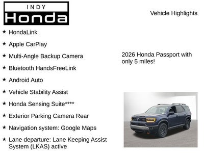 2026 Honda Passport TrailSport