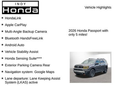 2026 Honda Passport TrailSport