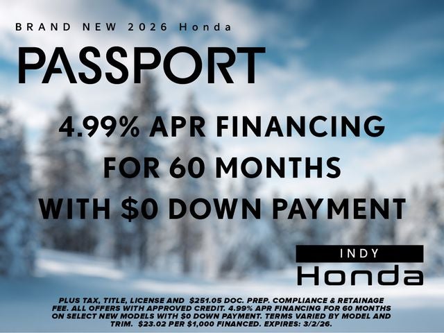 2026 Honda Passport TrailSport Elite