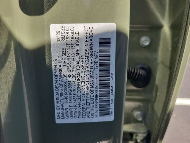 2026 Honda Passport TrailSport Elite