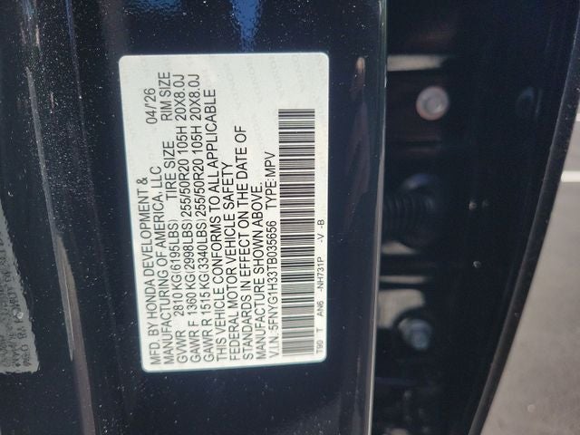 2026 Honda Pilot Sport