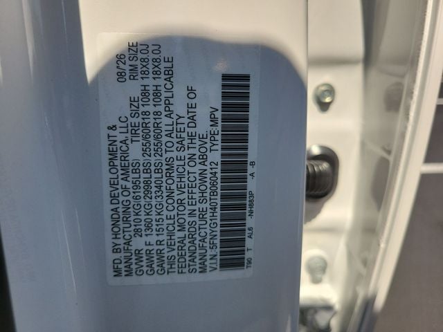 2026 Honda Pilot EX-L