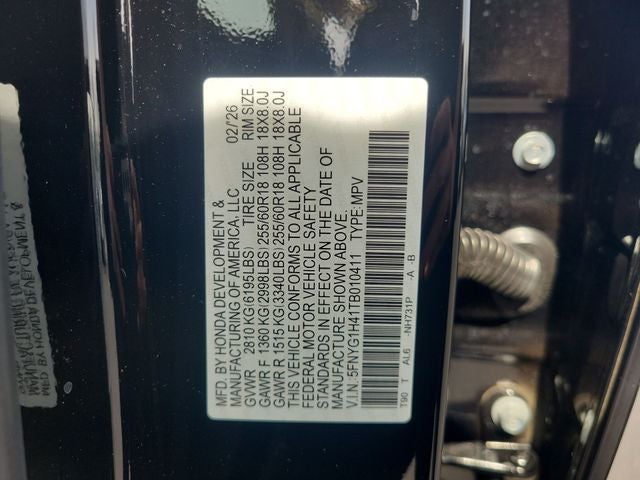 2026 Honda Pilot EX-L