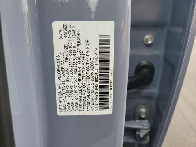 2026 Honda Pilot EX-L