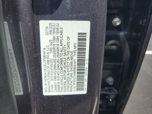2024 Honda Pilot EX-L 8 Passenger