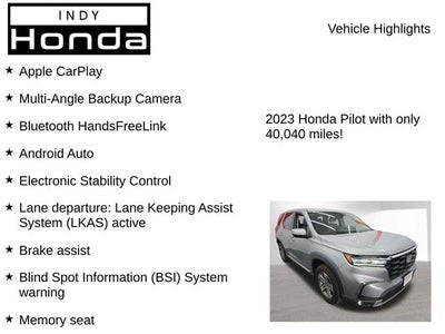2023 Honda Pilot EX-L 8 Passenger