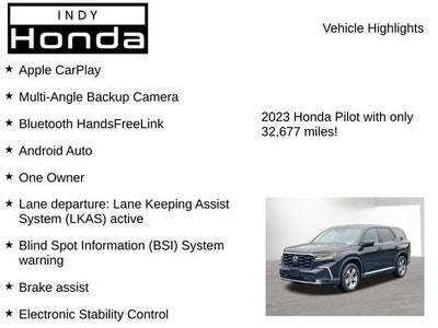 2023 Honda Pilot EX-L 8 Passenger