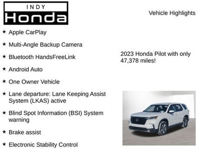 2023 Honda Pilot EX-L 8 Passenger