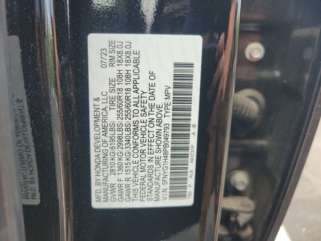 2023 Honda Pilot EX-L 8 Passenger