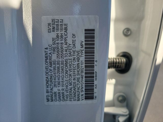 2026 Honda Pilot EX-L