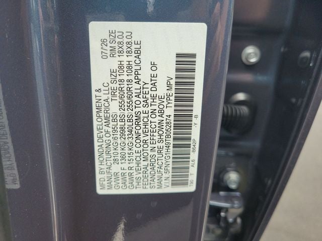 2026 Honda Pilot EX-L
