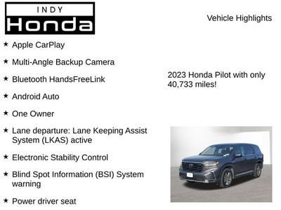 2023 Honda Pilot EX-L 7 Passenger