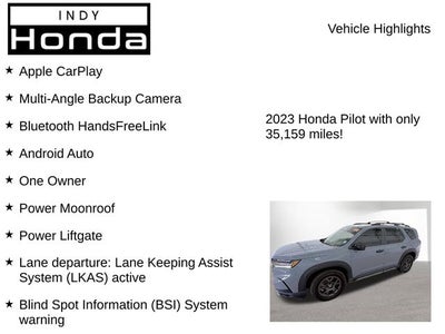 2023 Honda Pilot TrailSport