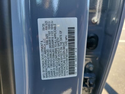2026 Honda Pilot TrailSport