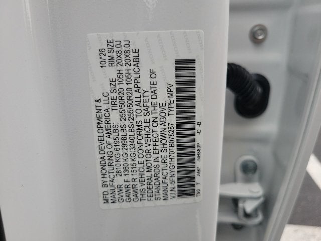 2026 Honda Pilot Touring