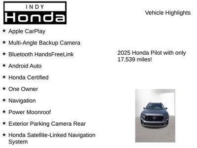 2025 Honda Pilot Touring