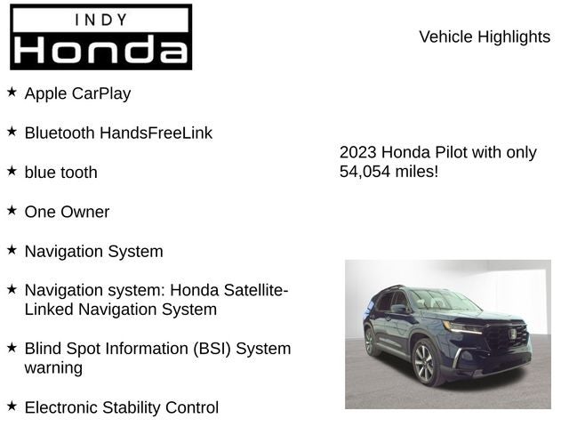 2023 Honda Pilot Touring