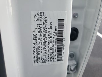 2026 Honda Pilot Touring