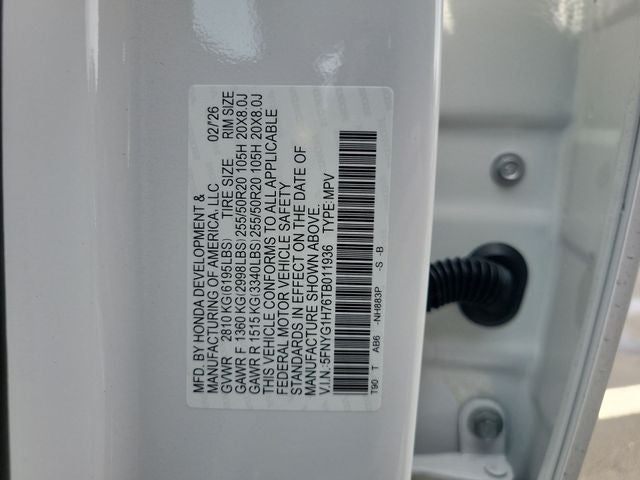 2026 Honda Pilot Touring