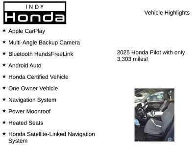 2025 Honda Pilot Touring