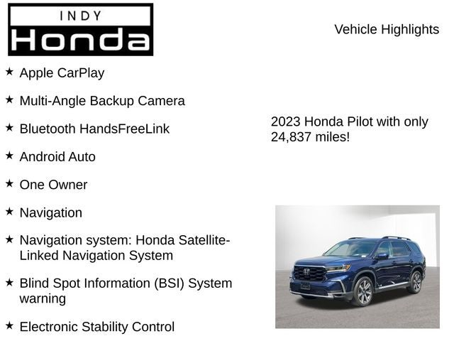 2023 Honda Pilot Touring