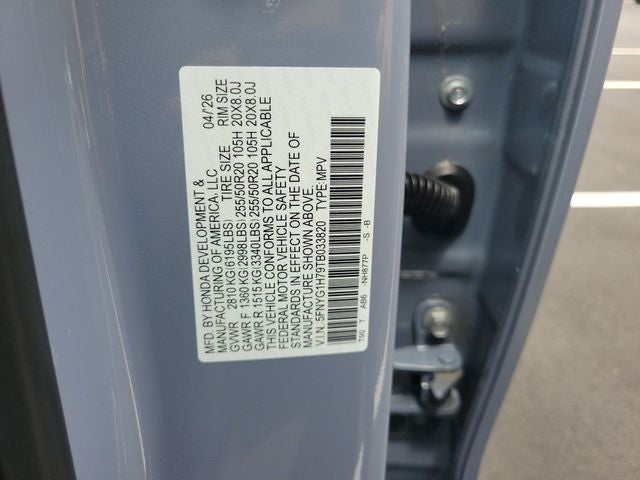2026 Honda Pilot Touring