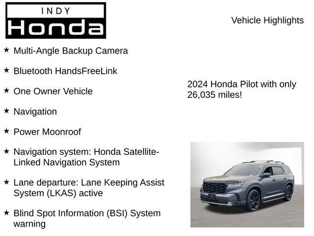 2024 Honda Pilot Touring