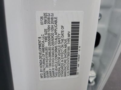 2026 Honda Pilot Touring