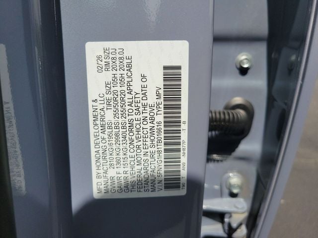2026 Honda Pilot Elite