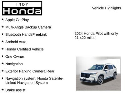 2024 Honda Pilot Elite