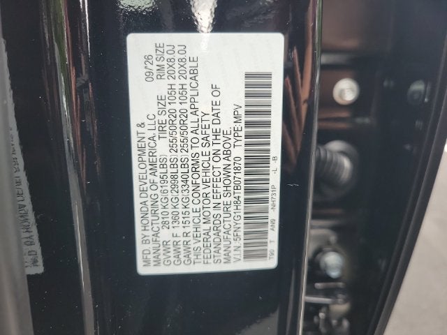 2026 Honda Pilot Elite