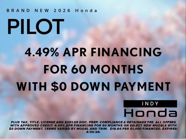 2026 Honda Pilot Elite