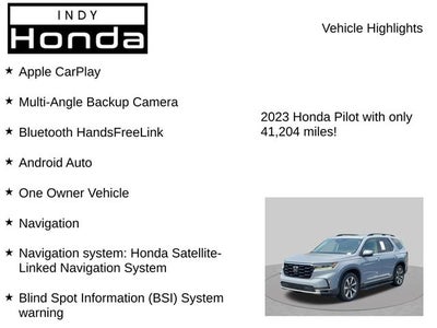 2023 Honda Pilot Elite