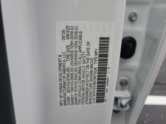2026 Honda Pilot Elite