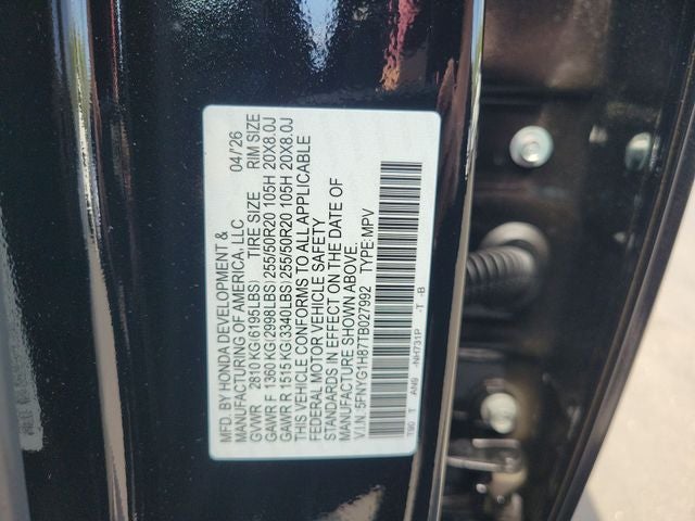 2026 Honda Pilot Elite