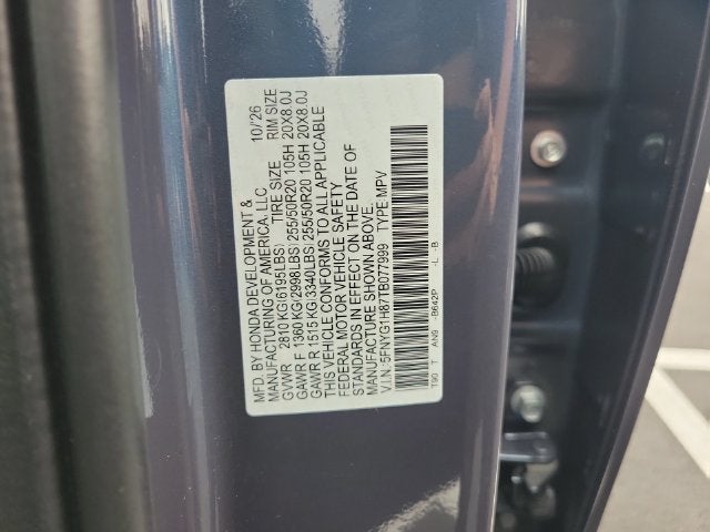2026 Honda Pilot Elite