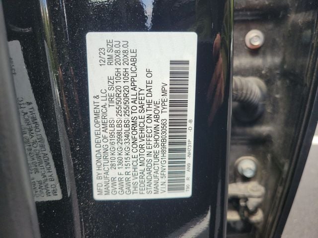 2024 Honda Pilot Elite